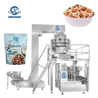 Beverage Packaging Machinery Air Cushion Price Dried Fruit Grain Peanuts Pouch Doypack Protective Packing Machine