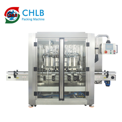 Máquina de embotellado de cristal de aislamiento de relleno embotelladoa de la cabeza de los productos químicos alimenticios de la máquina de la especia del líquido automático del agua 8